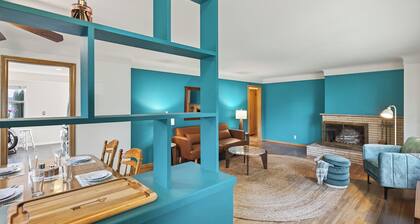 Midcentury Modern Home with Cinema Room