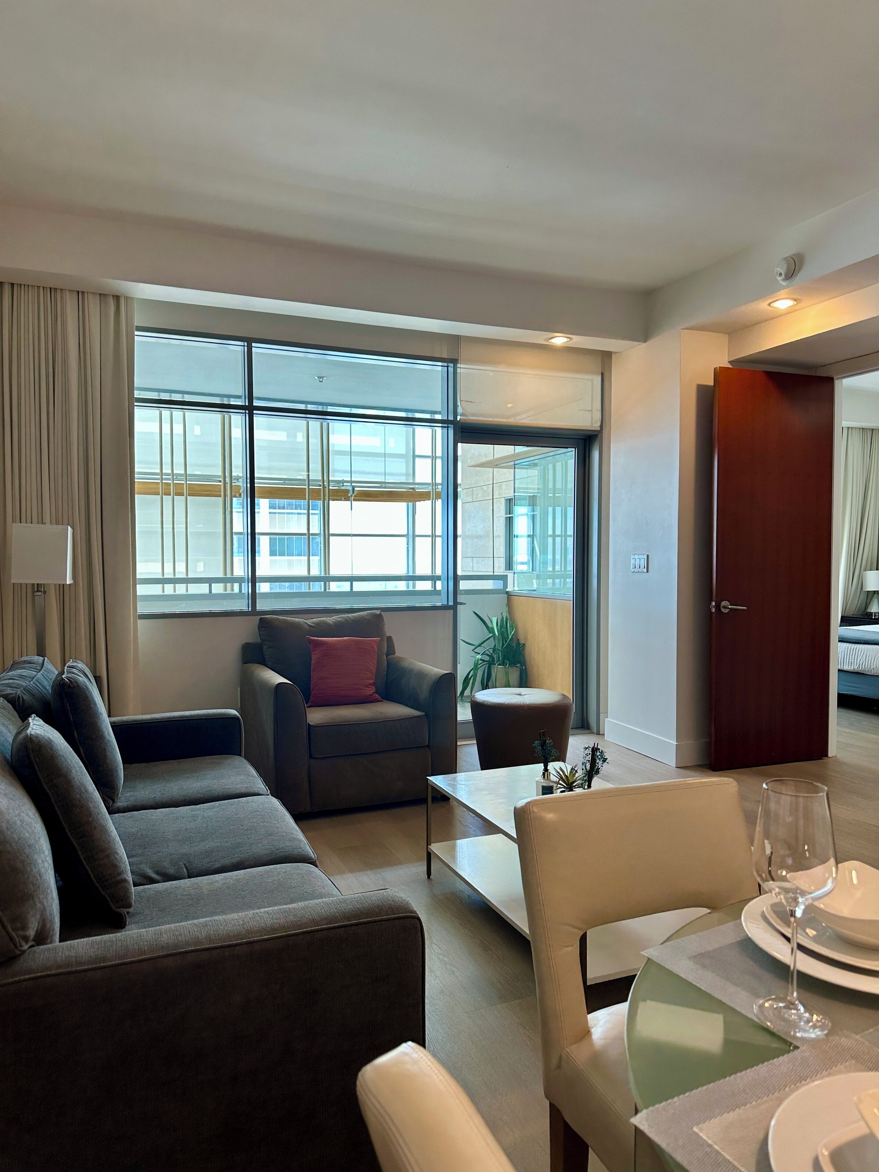 Departamento Deluxe | Área de sala de estar