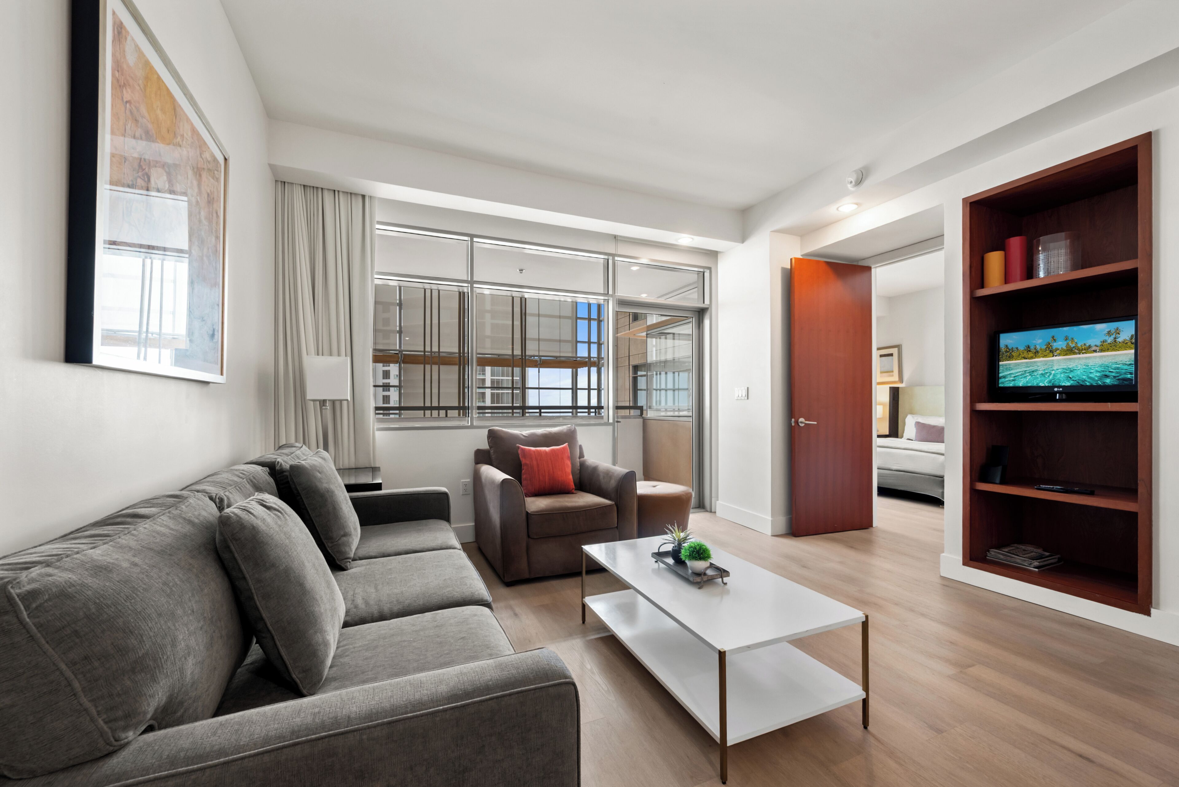 Deluxe Apartment | Living area