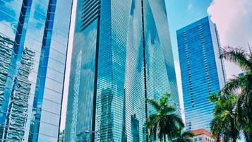 Voorkant van accommodatie