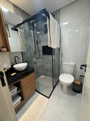 Hair dryer, towels, toilet paper - Futuro Beach Apartment (Fortaleza)