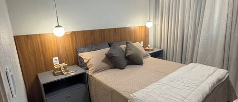 2 chambres, fer et planche à repasser, draps fournis