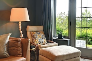 Lägenhet Design - uteplats - utsikt mot bergen | Vardagsrum