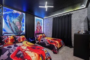5 bedrooms, iron/ironing board, free WiFi, bed sheets