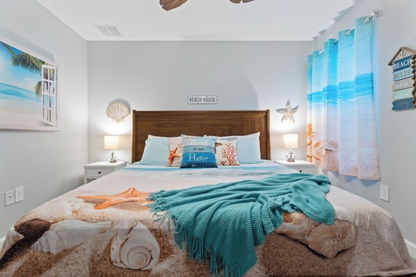 9 bedrooms, desk, iron/ironing board, travel cot