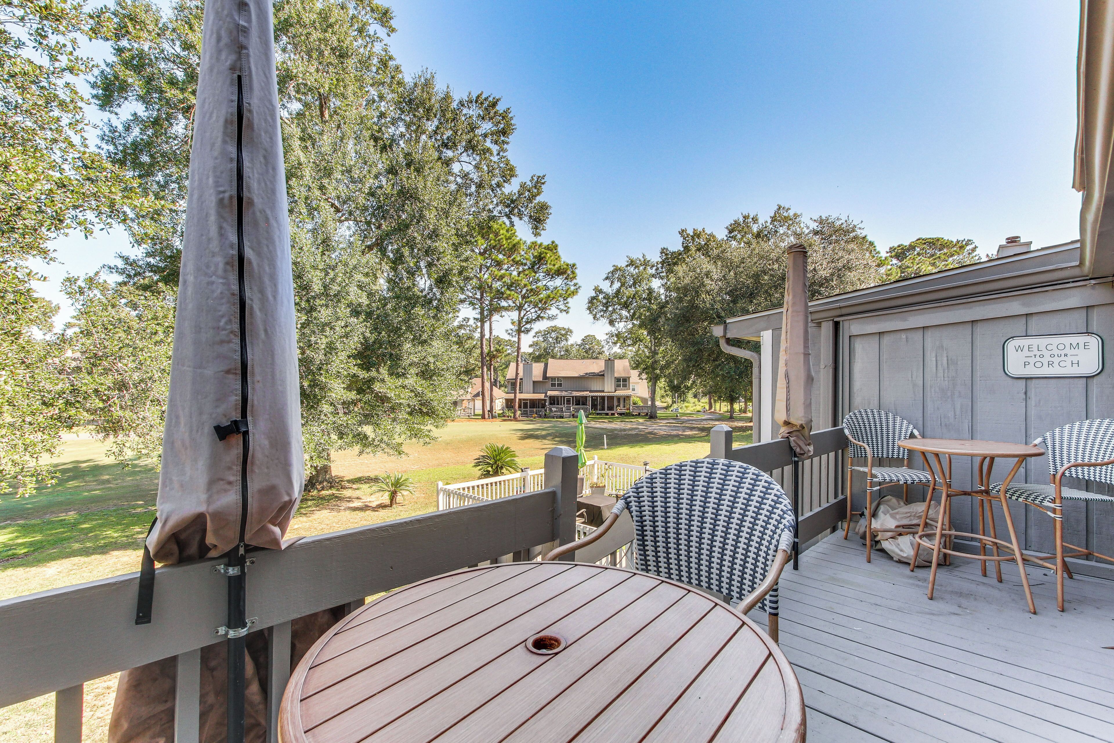 Diamondhead Vacation Rental | 2BR | 2.5BA | Stairs Required | 1,300 Sq Ft