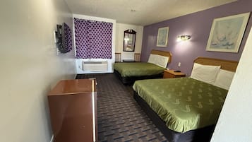Standard Room, 2 Double Beds, Non Smoking, Private Bathroom | Free WiFi