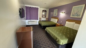 Standard Room, 2 Double Beds, Non Smoking, Private Bathroom | Free WiFi