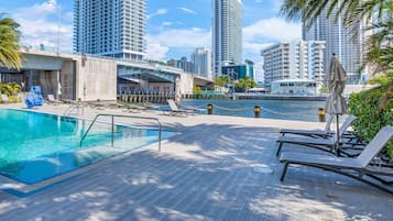 Außenpool, beheizter Pool