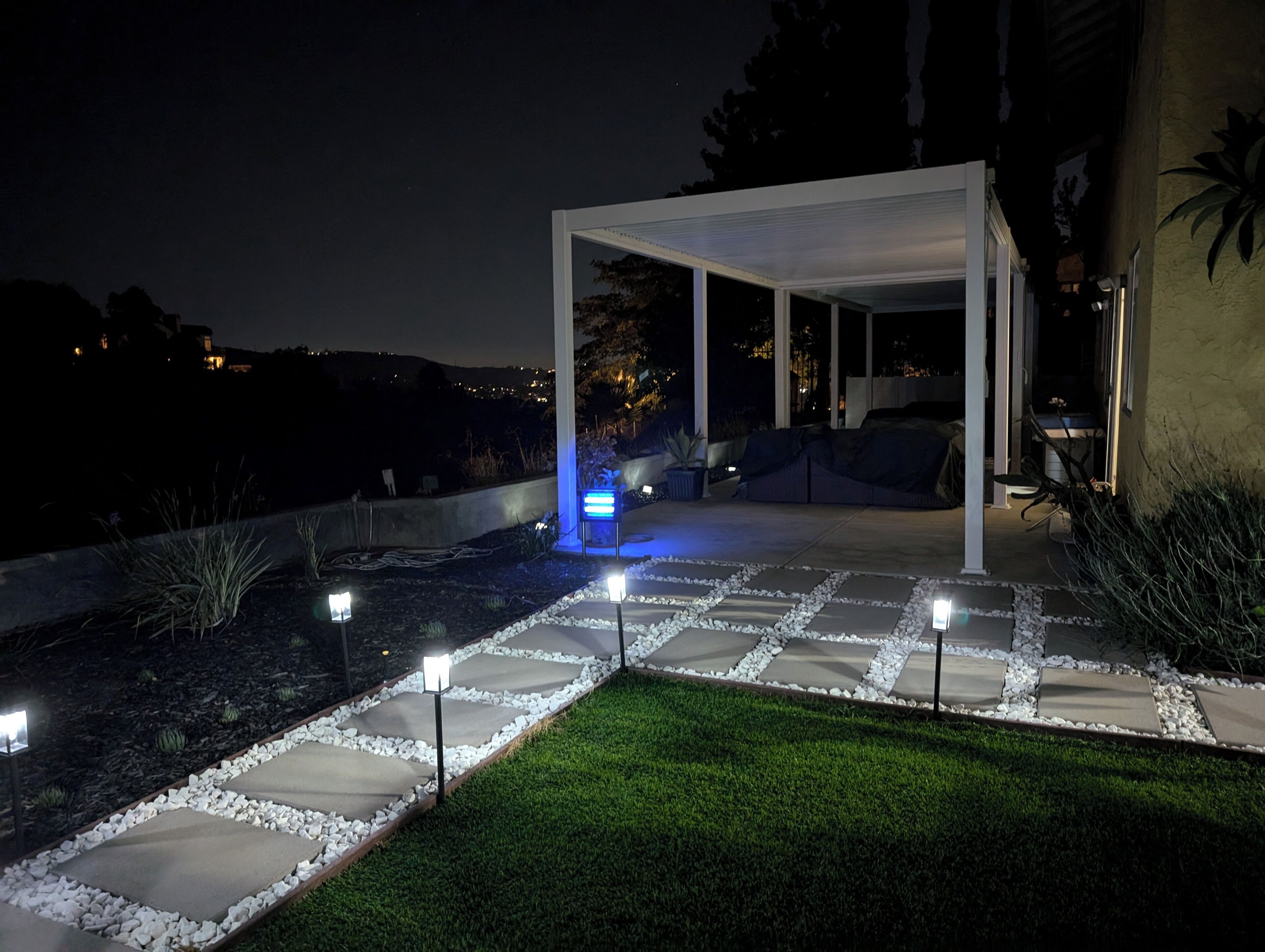 Terrain de l’hébergement 