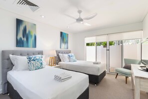 2 makuuhuonetta, silitysrauta/-lauta, ilmainen Wi-Fi