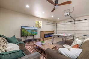 تلفزيون، مدفأة