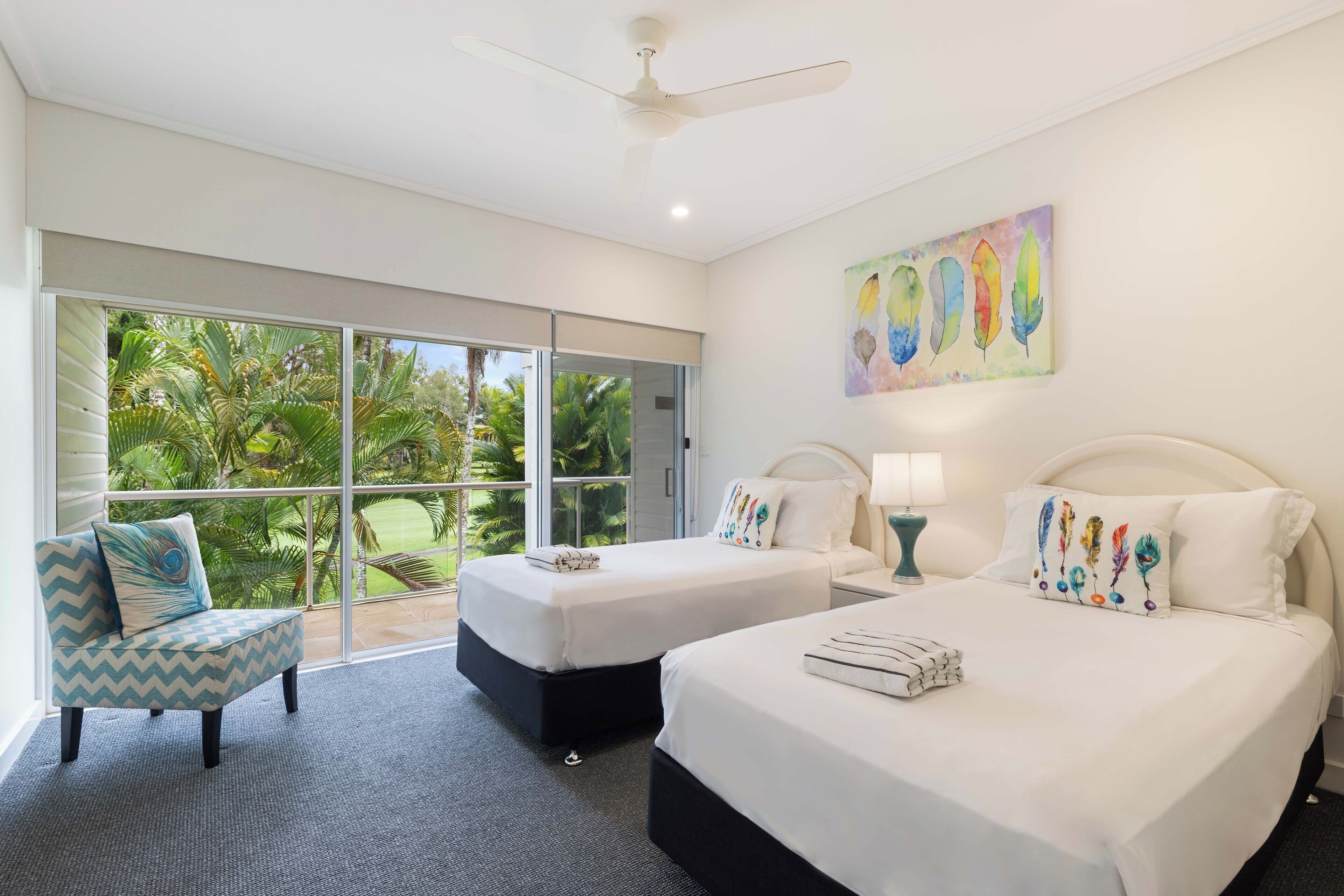 3 makuuhuonetta, silitysrauta/-lauta, ilmainen Wi-Fi