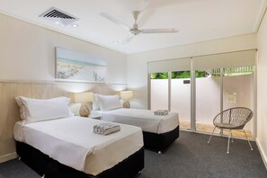 2 slaapkamers, een strijkplank/strijkijzer, gratis wifi