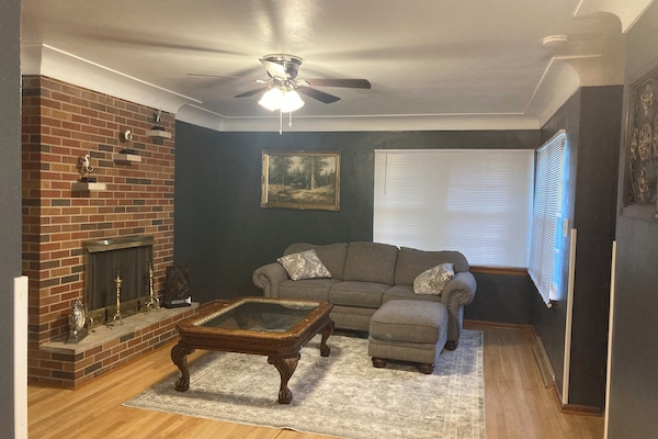 Televisor i llar de foc