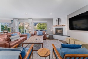 تلفزيون، مدفأة