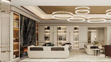 65-inch flat-screen TV with digital channels