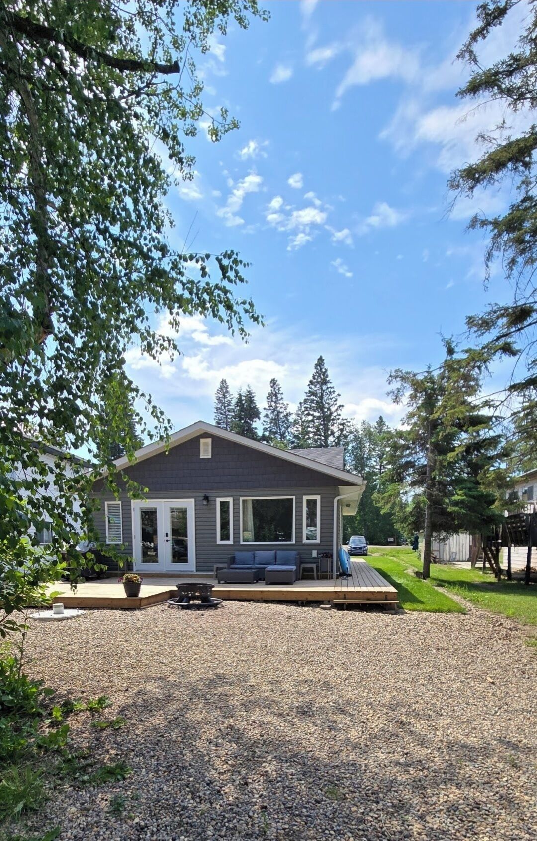 Welcome to our Emma Lake Sunset Bay retreat!