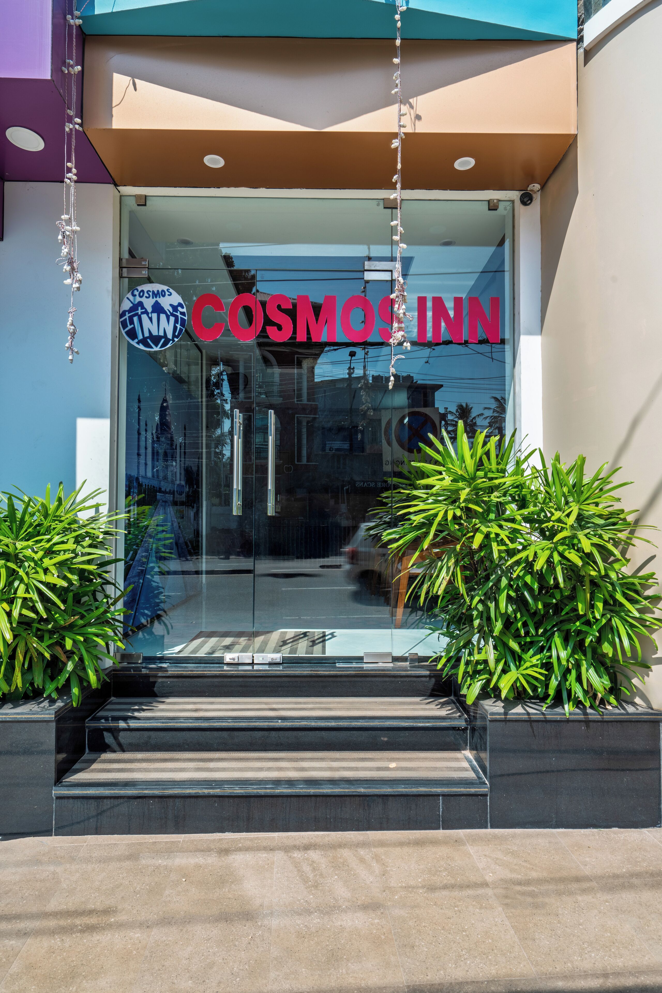 Fachada de la propiedad