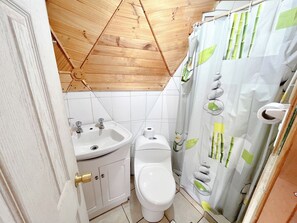 Cabin, 1 Double Bed, Patio | Bathroom - DOmos Ocoa (Hijuelas)