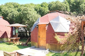 Fassade der Unterkunft