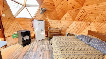 Ferienhütte, 1 Doppelbett, Terrasse