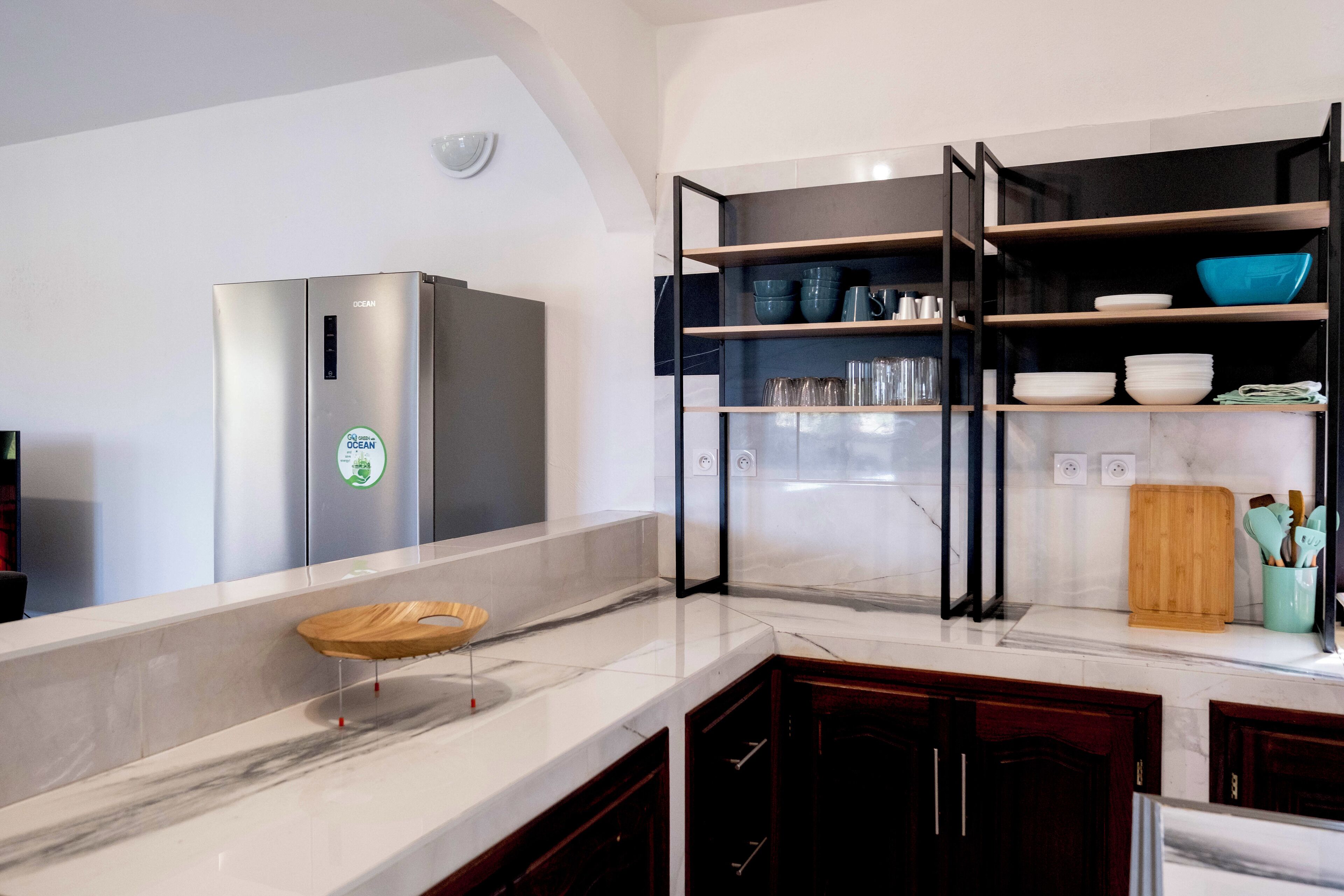 Deluxe-huoneisto, 4 makuuhuonetta, kaupunkinäköala | Yksityinen keittiö