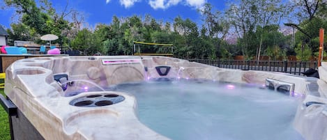 Baignoire à remous extérieure