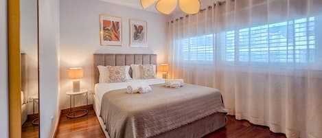 1 quarto, roupa de cama