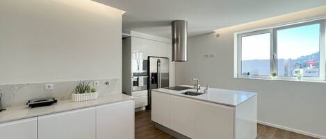 Frigorífic, microones, forn i placa de cuina