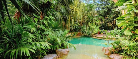 Alberca al aire libre