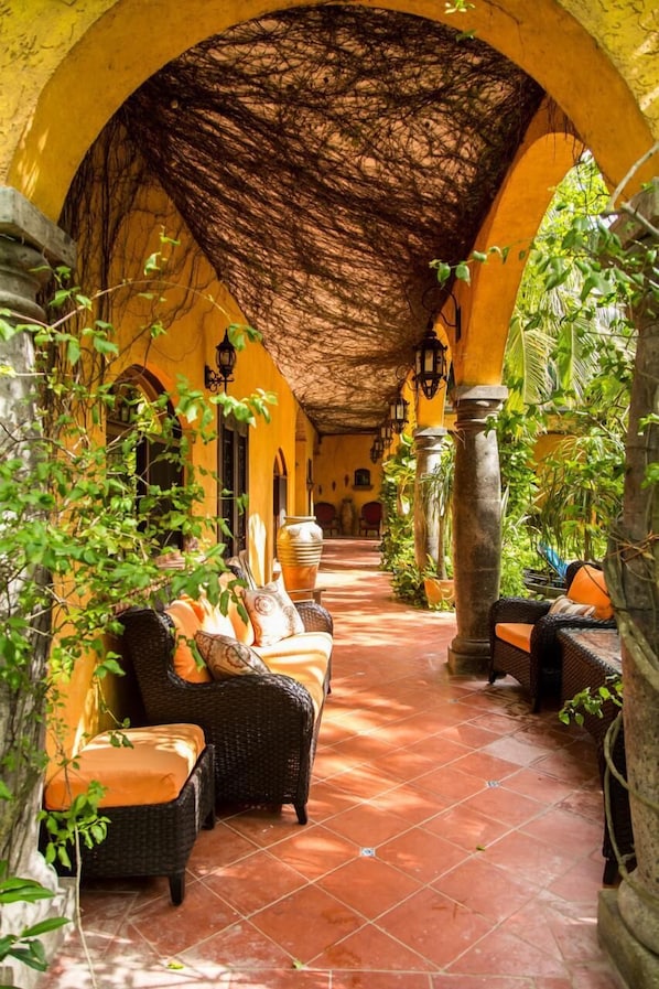 Property grounds - Hacienda Xcaret (Playa del Carmen)