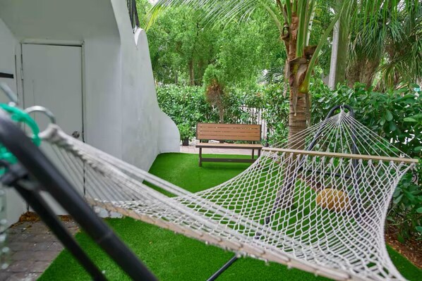 Overnattingsstedets uteområder