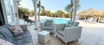 Luxury spacious ocean view villa with a gorgeous private pool.