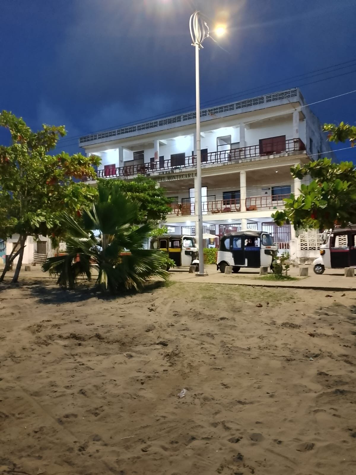 Majoituspaikan julkisivu