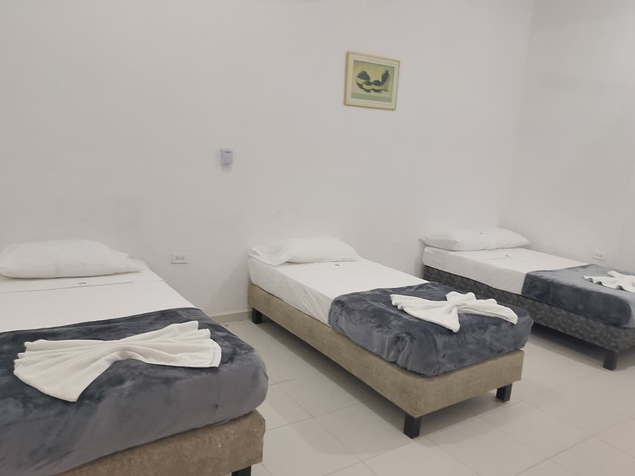 Habitación cuádruple básica