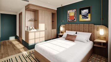 Berços grátis, Wi-Fi de cortesia, roupa de cama