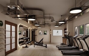 Fitness facility - The Derby London City, Curio Collection By Hilton (London)