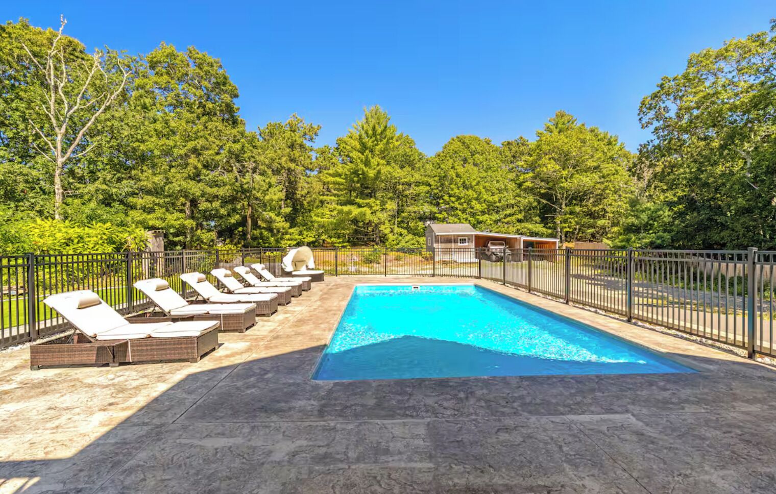 Alberca al aire libre 