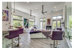 Interior - Lux Stunning Mansion, Pool. Private, gated community, on pond. (Arlington)