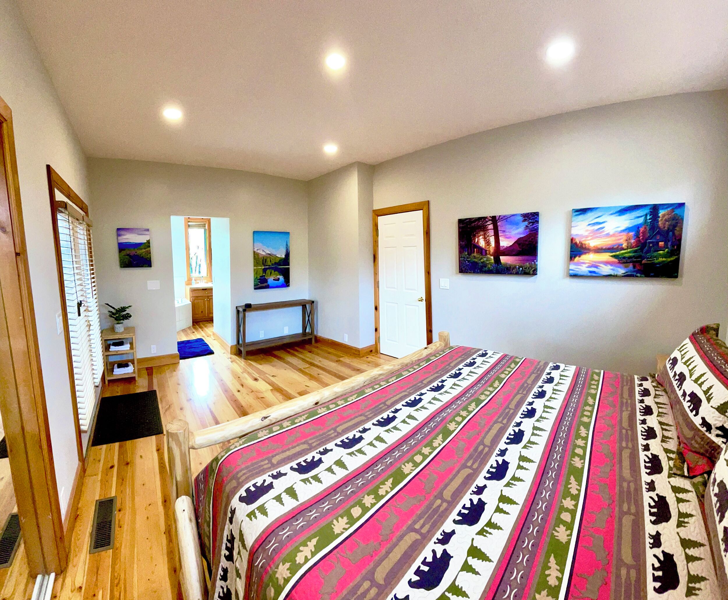 4 chambres, accès Internet, draps fournis