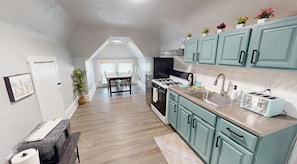 Microwave, oven, stovetop