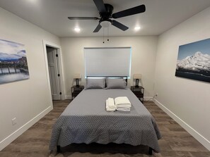 2 habitaciones, wifi gratis y ropa de cama 