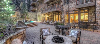 Skip the Ritz—Renovated Ski-In/Ski-Out Penthouse with Soaring 25-Ft Ceilings