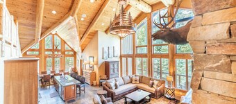 Skip the Ritz—Renovated Ski-In/Ski-Out Penthouse with Soaring 25-Ft Ceilings