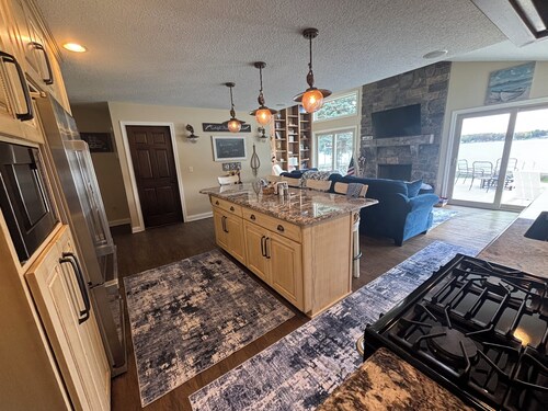 The “Cozy Corner” is a charming 3-bedroom cottage on Lake Witmer in Wolcottville