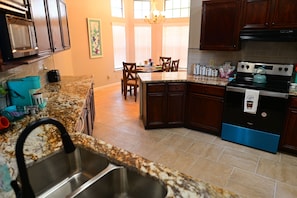 Private kitchen - Quiet 3BR/2BA Home Near AT&T Center | Furnished Mid-Term Stay (San Antonio)