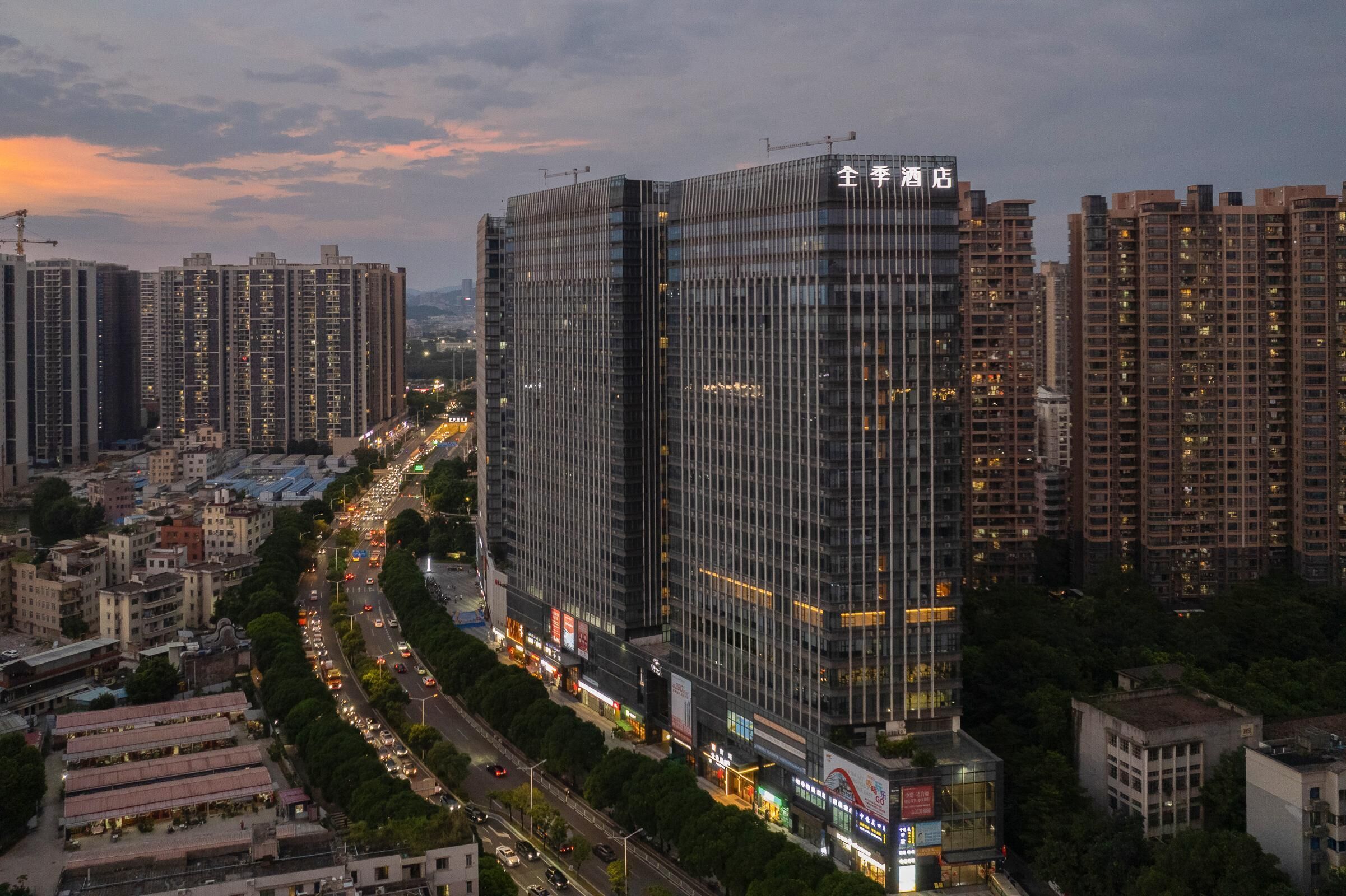 Vue depuis l’hébergement