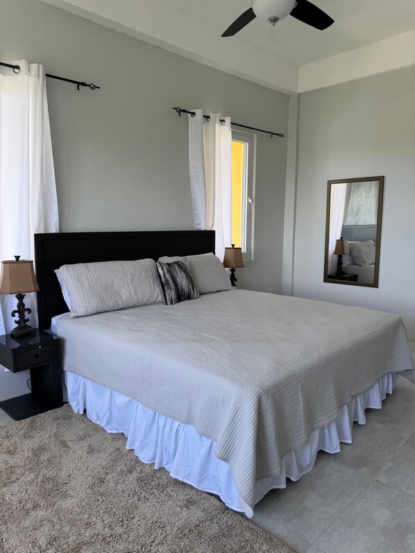 Iron/ironing board, WiFi, bed sheets