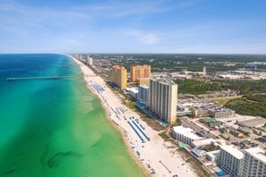 On the beach - Rare Corner-Unit at AQUA | Private Elevator, Multiple Balconies & Sunset Views (Panama City Beach)